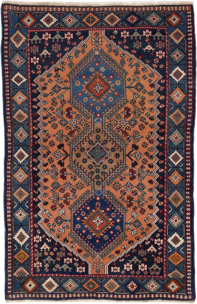 Persian Rug Yalameh 157x114 157x114, Persian Rug Knotted by hand