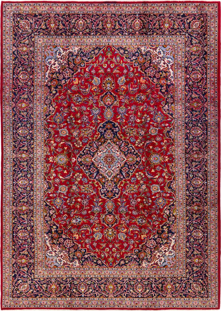 Persisk tæppe Keshan 332x234 332x234, Persisk tæppe Knyttet i hånden