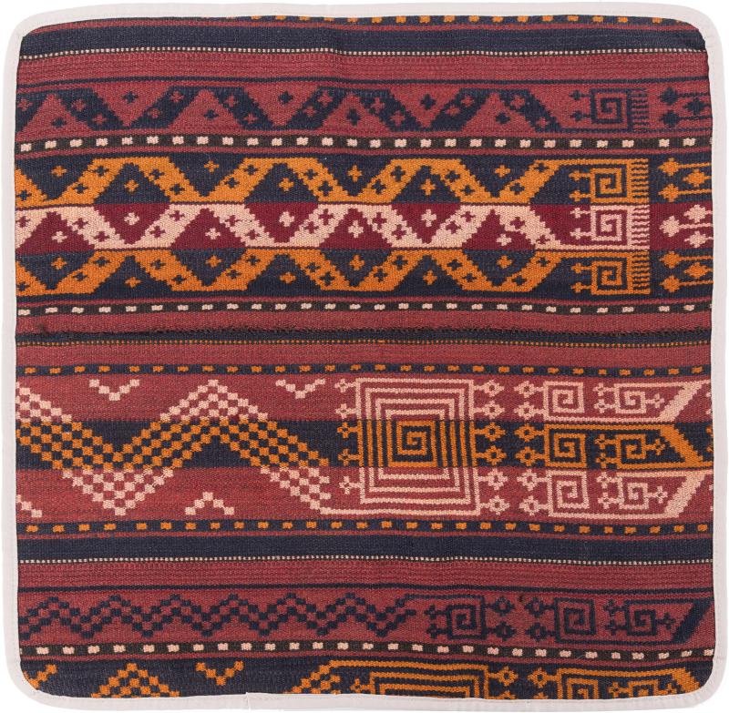 Afghanska mattan Kilim Afghan Kuddfodral 50x50 50x50, Persisk matta Knuten för hand
