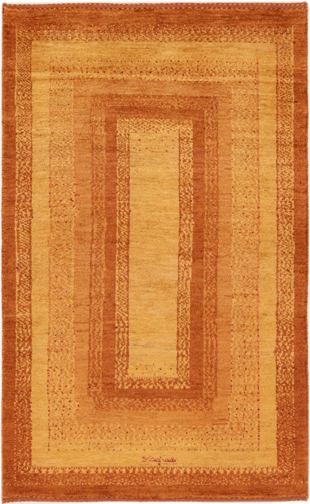 Tapete persa Persa Gabbeh Kashkuli Banafsheh 129x78 129x78, Tapete persa Atado à mão