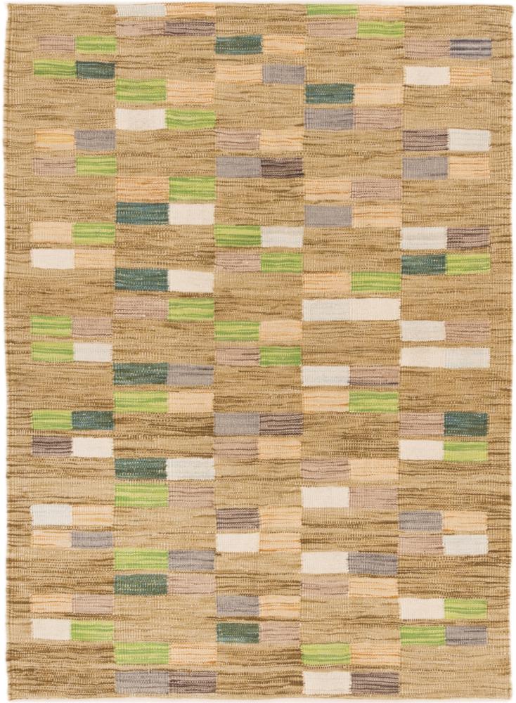 Afghansk tæppe Kelim Afghan Design 143x108 143x108, Persisk tæppe Håndvævet