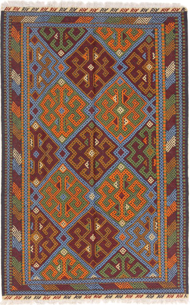 Afgán szőnyeg Kilim Afgán 186x120 186x120, Perzsa szőnyeg szőttesek