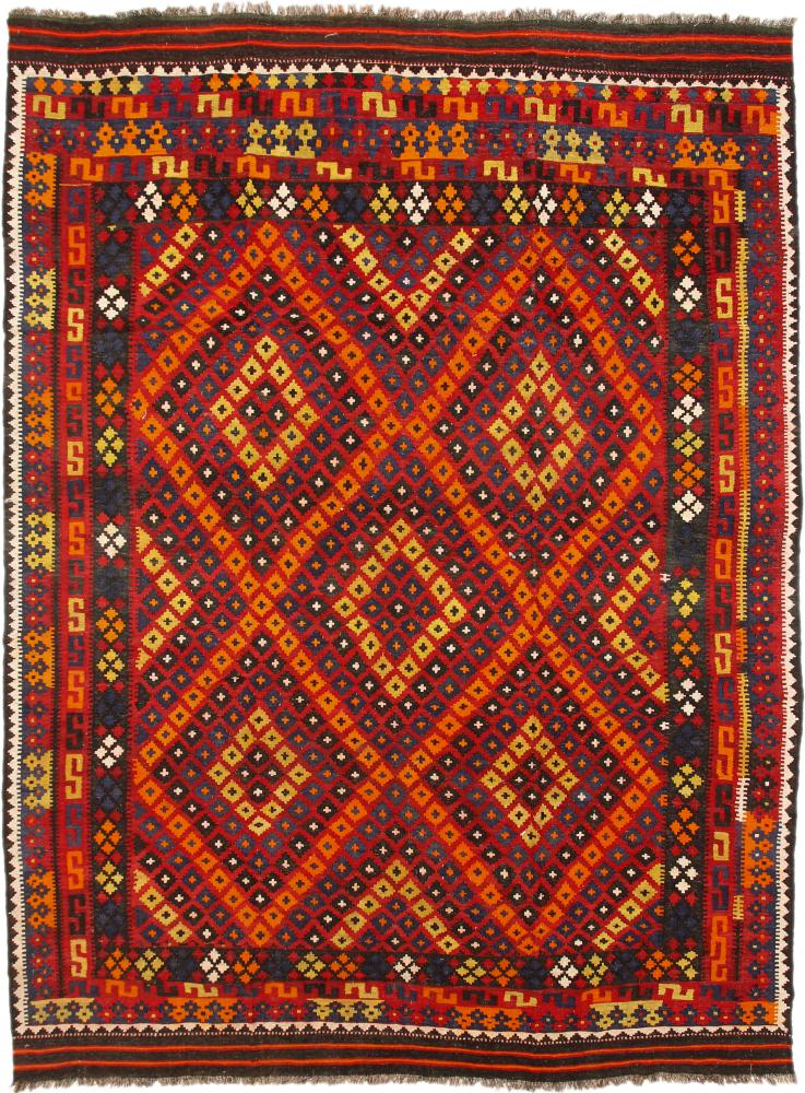 Tappeto Afgano Kilim Afghan Antico 373x280 373x280, Tappeto persiano Tessuto a mano