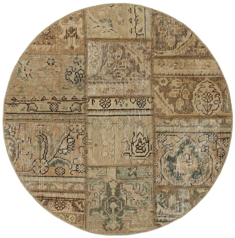 Dywan perski Patchwork 101x101 101x101, Dywan perski Ręcznie tkane