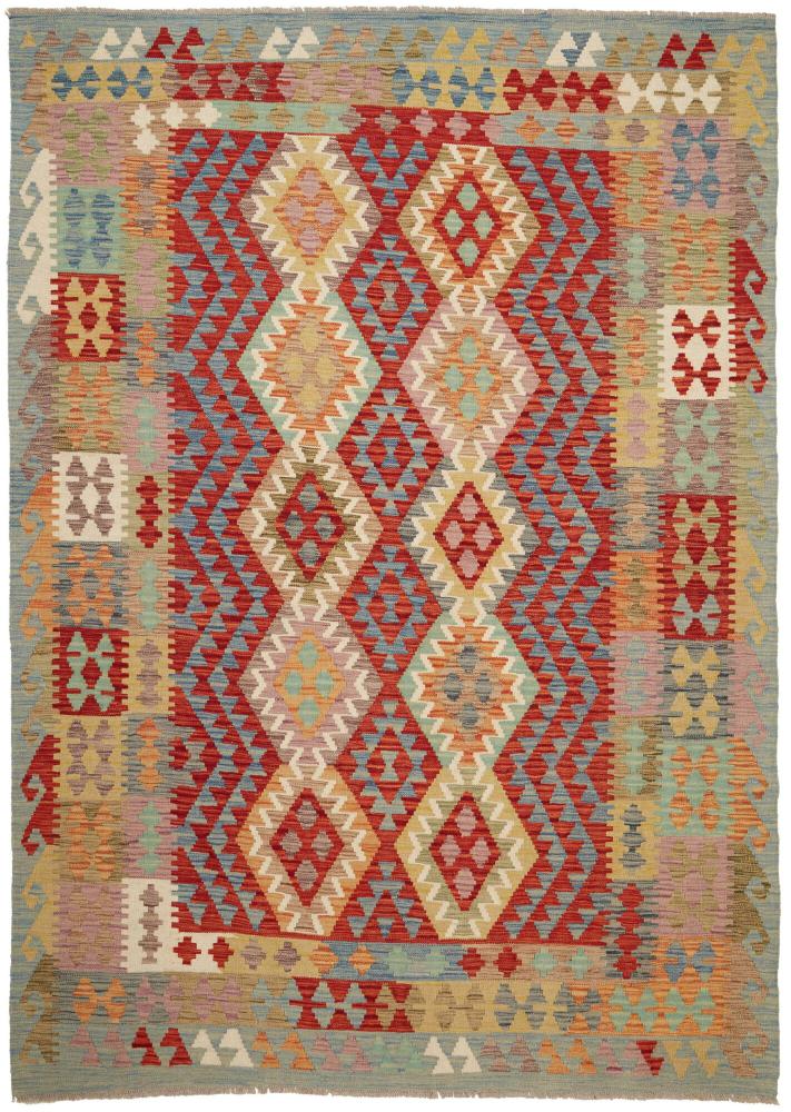 Tapete afegão Kilim Afegão 242x169 242x169, Tapete persa Tecido à mão