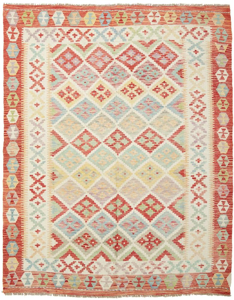 Tapete afegão Kilim Afegão 194x156 194x156, Tapete persa Tecido à mão