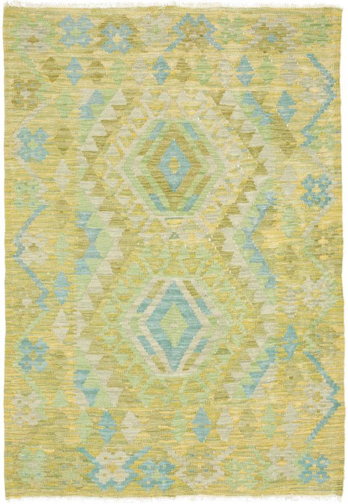 Αφγανικό χαλί Κιλίμ Afghan 144x99 144x99, Περσικό χαλί Οι κόμποι έγιναν με το χέρι