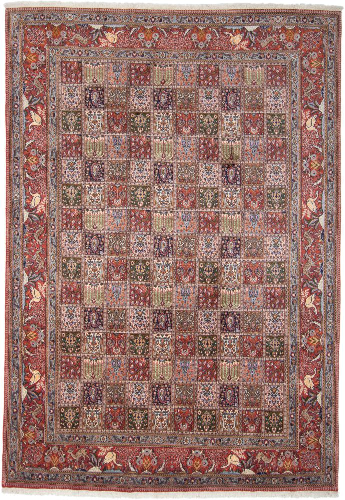 Περσικό χαλί Moud 355x250 355x250, Περσικό χαλί Οι κόμποι έγιναν με το χέρι