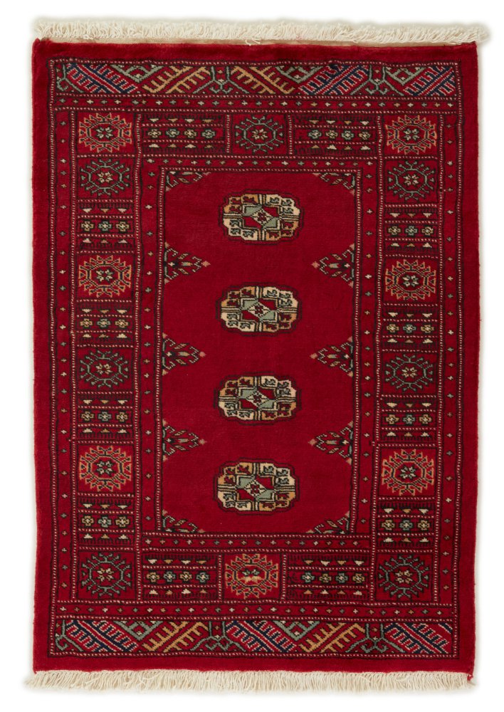 Pakistansk teppe Pakistan Buchara 2ply 109x80 109x80, Persisk teppe Håndknyttet
