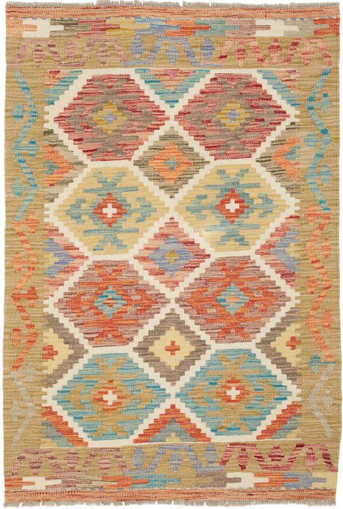 Tapete afegão Kilim Afegão 125x84 125x84, Tapete persa Tecido à mão