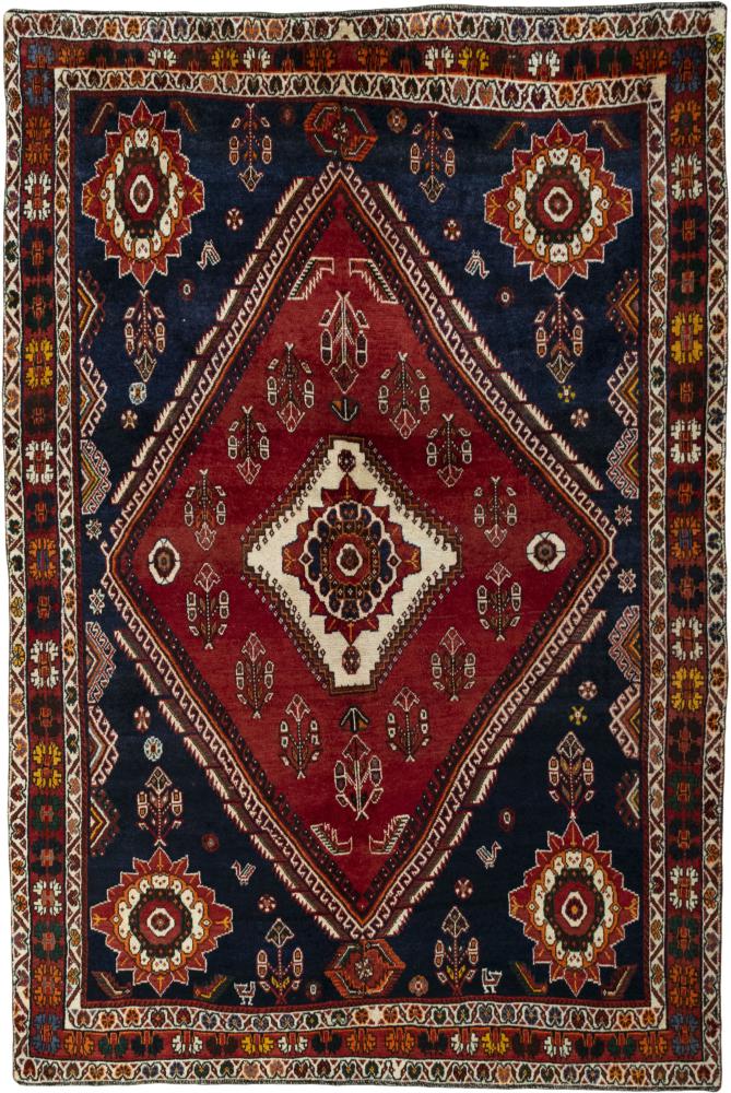 Persian Rug Shiraz 260x179 260x179, Persian Rug Knotted by hand
