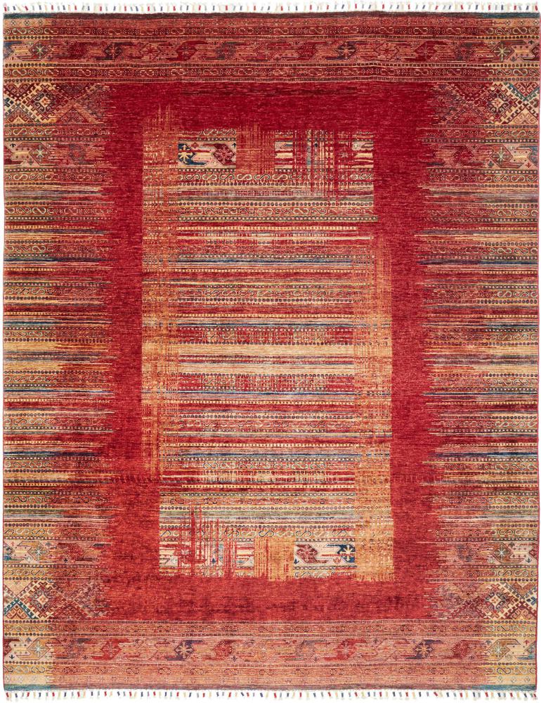 Pakistani rug Design Arijana 9'9"x7'8" 9'9"x7'8", Persian Rug Knotted by hand