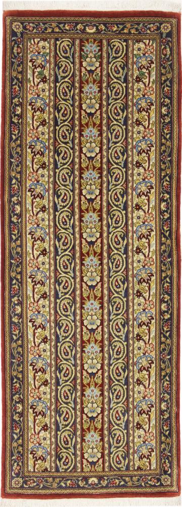 Tapis persan Ghom Kork 149x54 149x54, Tapis persan Noué à la main