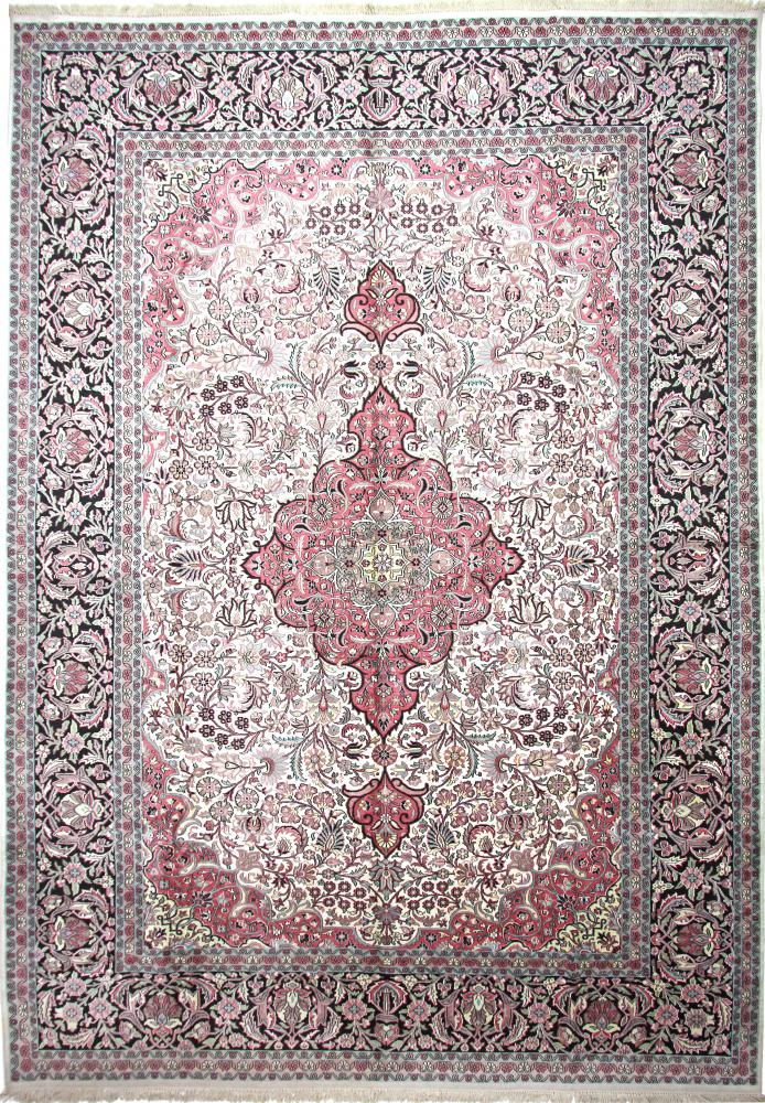 Indo rug Kashmir Silk 431x309 431x309, Persian Rug Knotted by hand