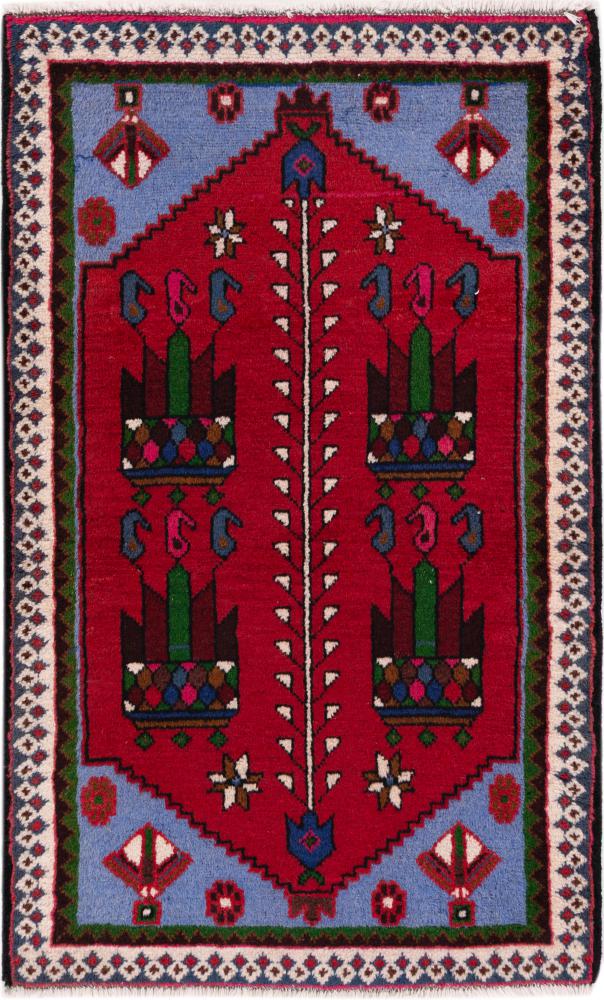 Tapis persan Klardasht 118x72 118x72, Tapis persan Noué à la main