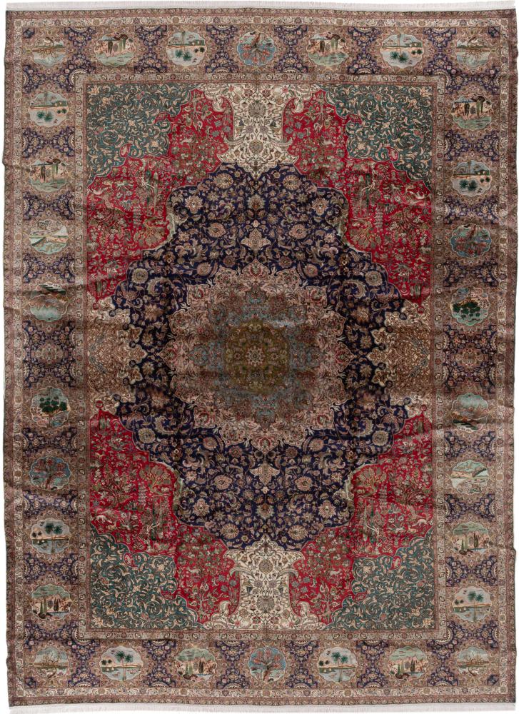 Persian Rug Tabriz 570x398 570x398, Persian Rug Knotted by hand