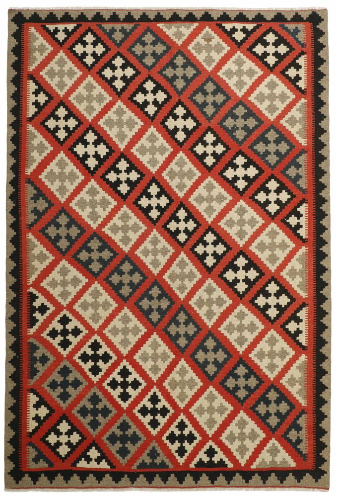 Tapete persa Kilim Fars 298x204 298x204, Tapete persa Tecido à mão