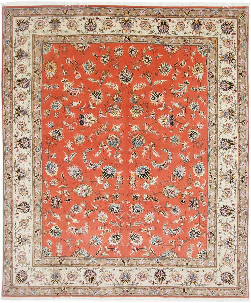 Tapete persa Tabriz 50Raj 296x248 296x248, Tapete persa Atado à mão