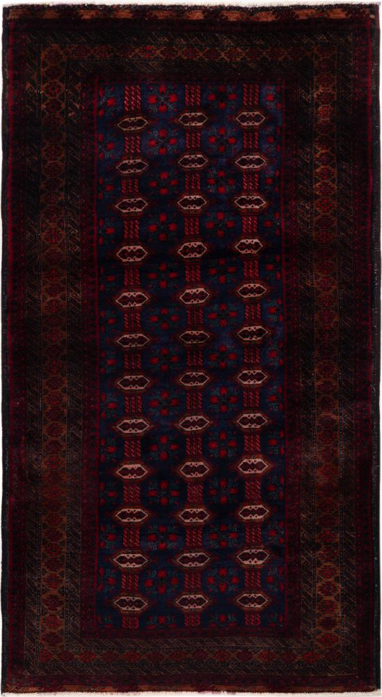 Περσικό χαλί Beluch πολύτιμα λόγω παλαιότητας 204x108 204x108, Περσικό χαλί Οι κόμποι έγιναν με το χέρι