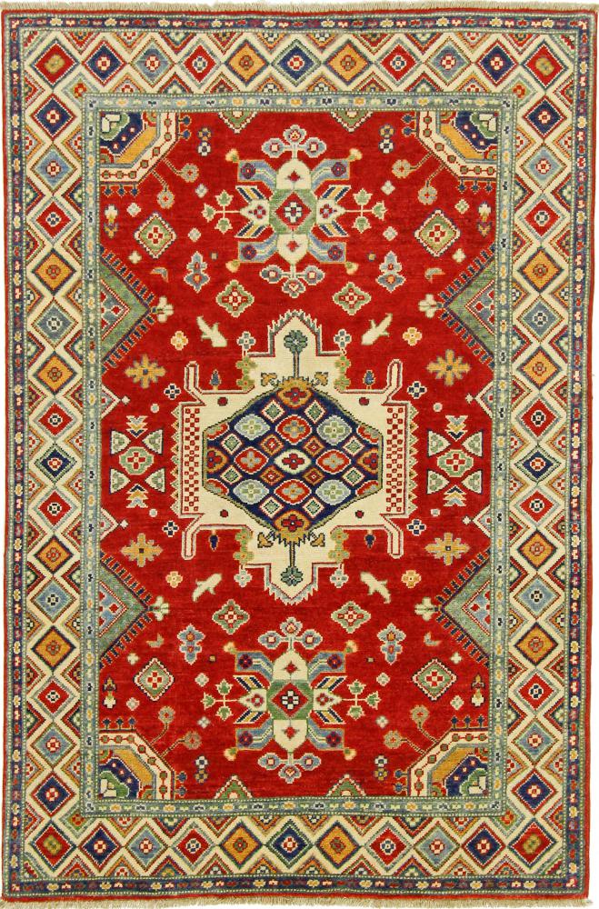 Tapis afghan Kazak 181x120 181x120, Tapis persan Noué à la main