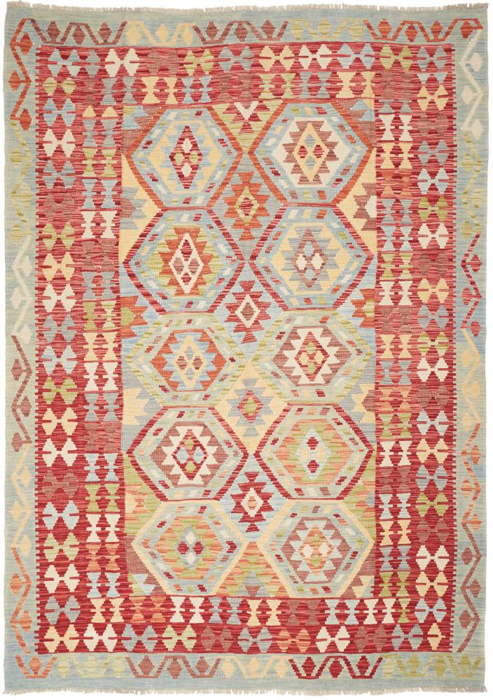 Tapete afegão Kilim Afegão 243x170 243x170, Tapete persa Tecido à mão