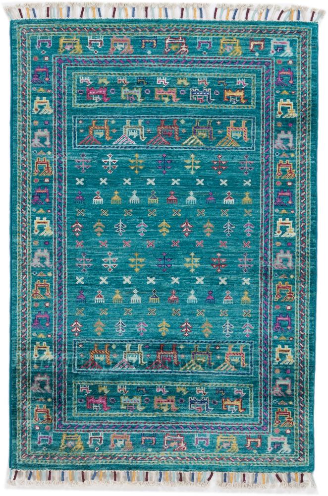 Afghan rug Arijana Klasssik 116x79 116x79, Persian Rug Knotted by hand