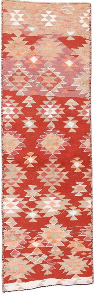 Persisk tæppe Kelim Fars Antikke 254x81 254x81, Persisk tæppe Håndvævet