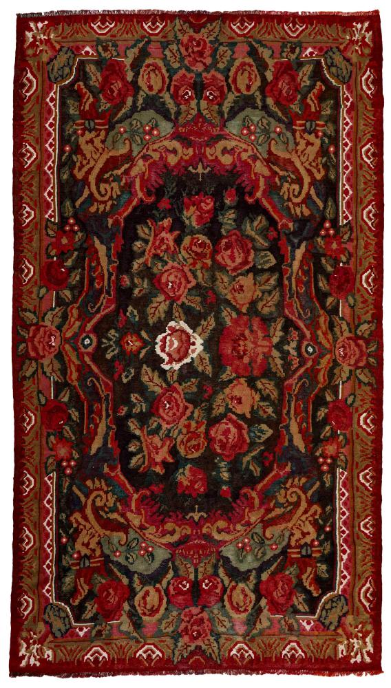  Kelim Rosen Antiikki 411x232 411x232, Persialainen matto kudottu