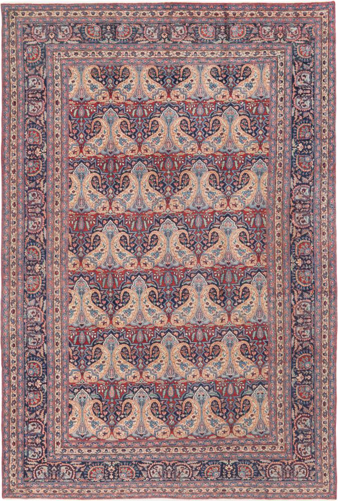Perserteppich Isfahan Khoy Alt 11'6"x7'9" 11'6"x7'9", Perserteppich Handgeknüpft