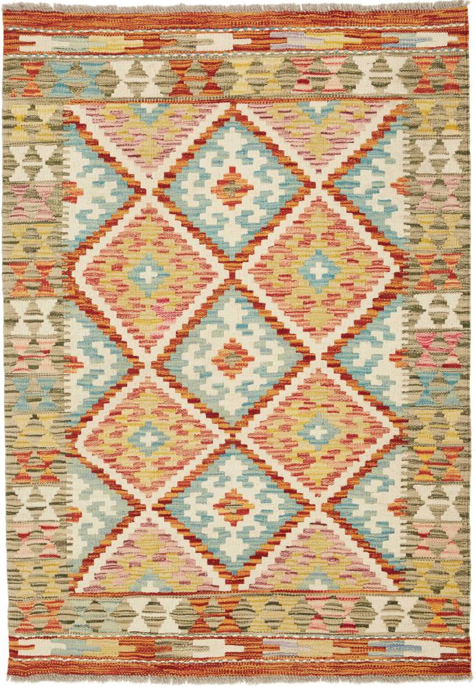 Afghanischer Teppich Kelim Afghan 120x87 120x87, Perserteppich Handgewebt