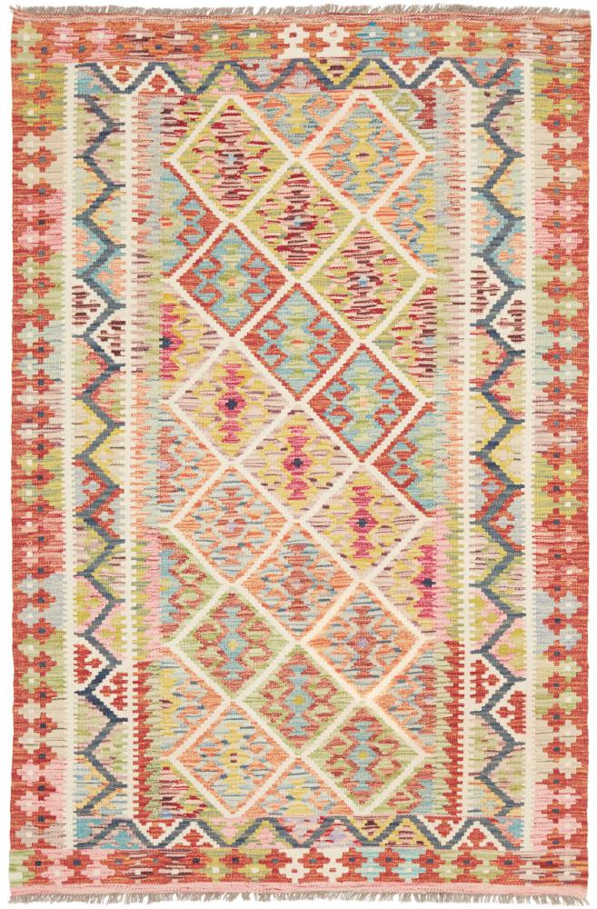 Afghanska mattan Kilim Afghan 182x123 182x123, Persisk matta handvävd 