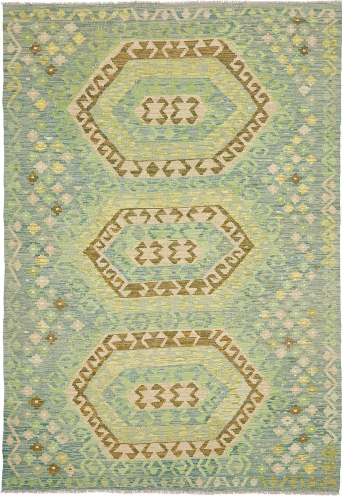 Tapete afegão Kilim Afegão 249x170 249x170, Tapete persa Tecido à mão