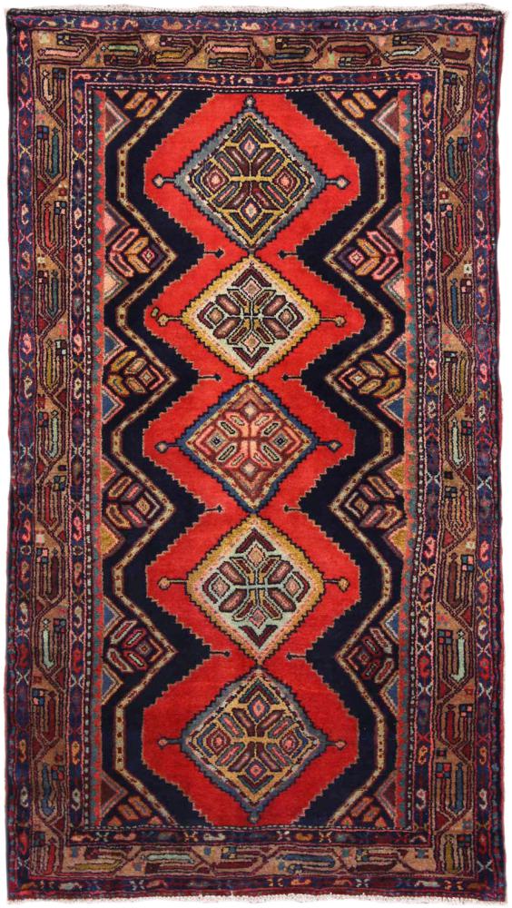 Persian Rug Hamadan 201x112 201x112, Persian Rug Knotted by hand