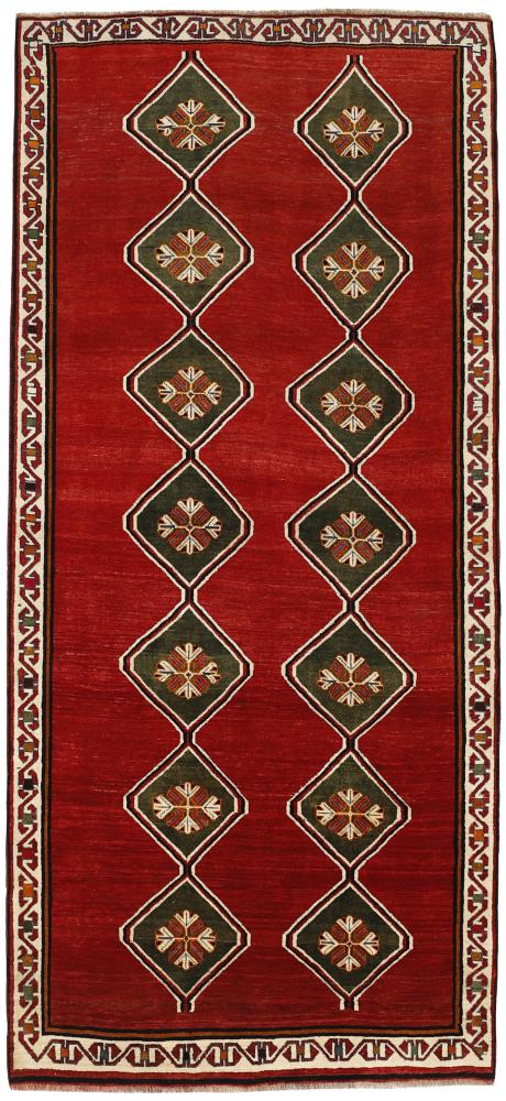 Perzisch tapijt Ghashghai 283x129 283x129, Perzisch tapijt Handgeknoopte
