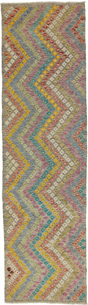 Tapete afegão Kilim Afegão 297x82 297x82, Tapete persa Tecido à mão