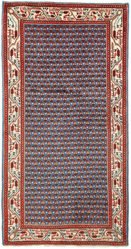 Persian Rug Hamadan 125x65 125x65, Persian Rug Knotted by hand
