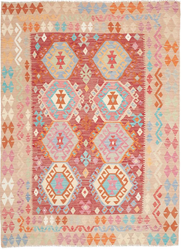 Afghan rug Kilim Afghan 7'10"x5'10" 7'10"x5'10", Persian rug Handwoven