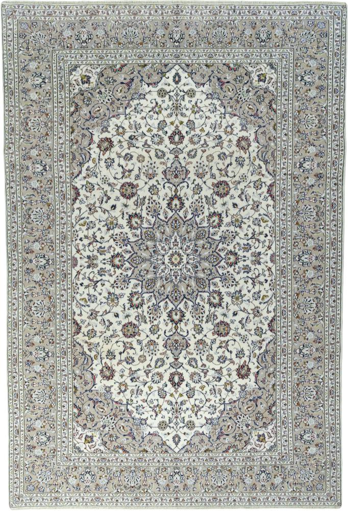 Tapis persan Kashan 364x244 364x244, Tapis persan Noué à la main