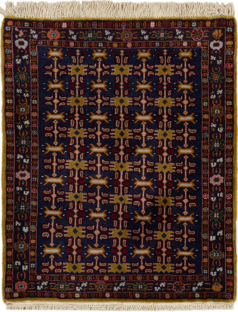 Persian Rug Hamadan 97x81 97x81, Persian Rug Knotted by hand