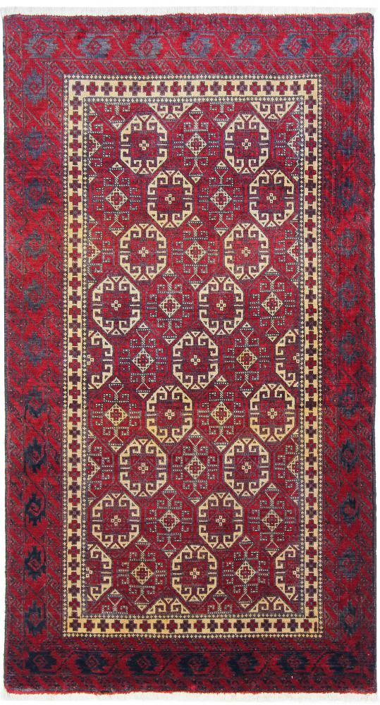 Tapete persa Balúchi 199x108 199x108, Tapete persa Atado à mão