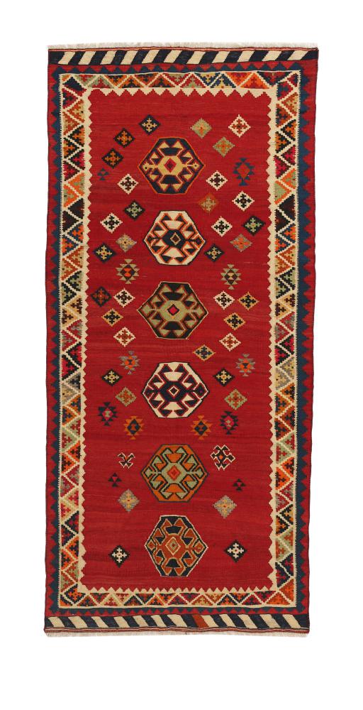 Persian rug Kilim Fars 264x127 264x127, Persian rug Handwoven
