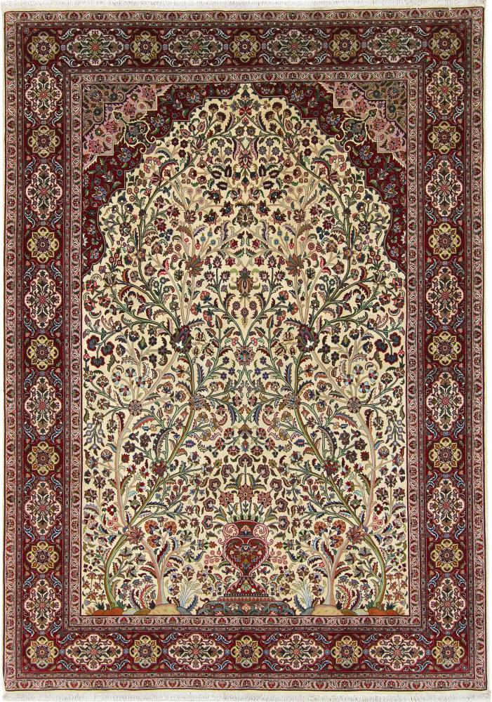 Tapete persa Tabriz 50Raj 251x179 251x179, Tapete persa Atado à mão