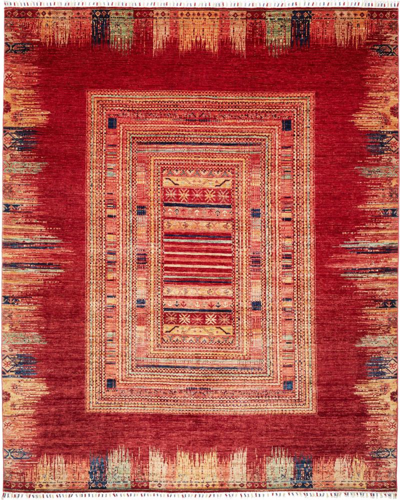 Pakistani rug Design Arijana 9'10"x8'2" 9'10"x8'2", Persian Rug Knotted by hand