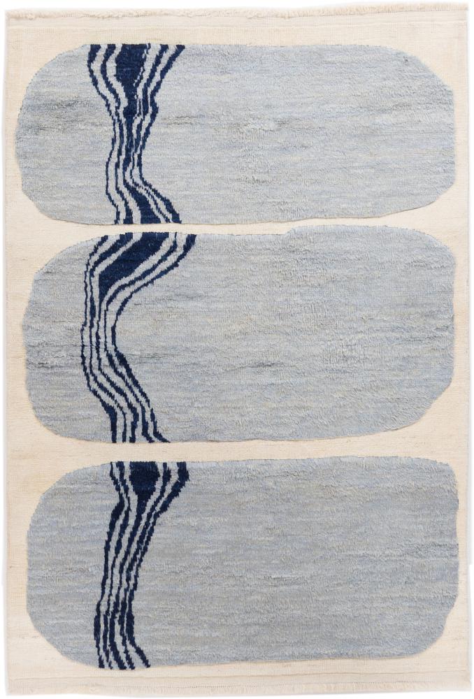 Afghan rug Berber Ela Design 203x146 203x146, Persian Rug Knotted by hand