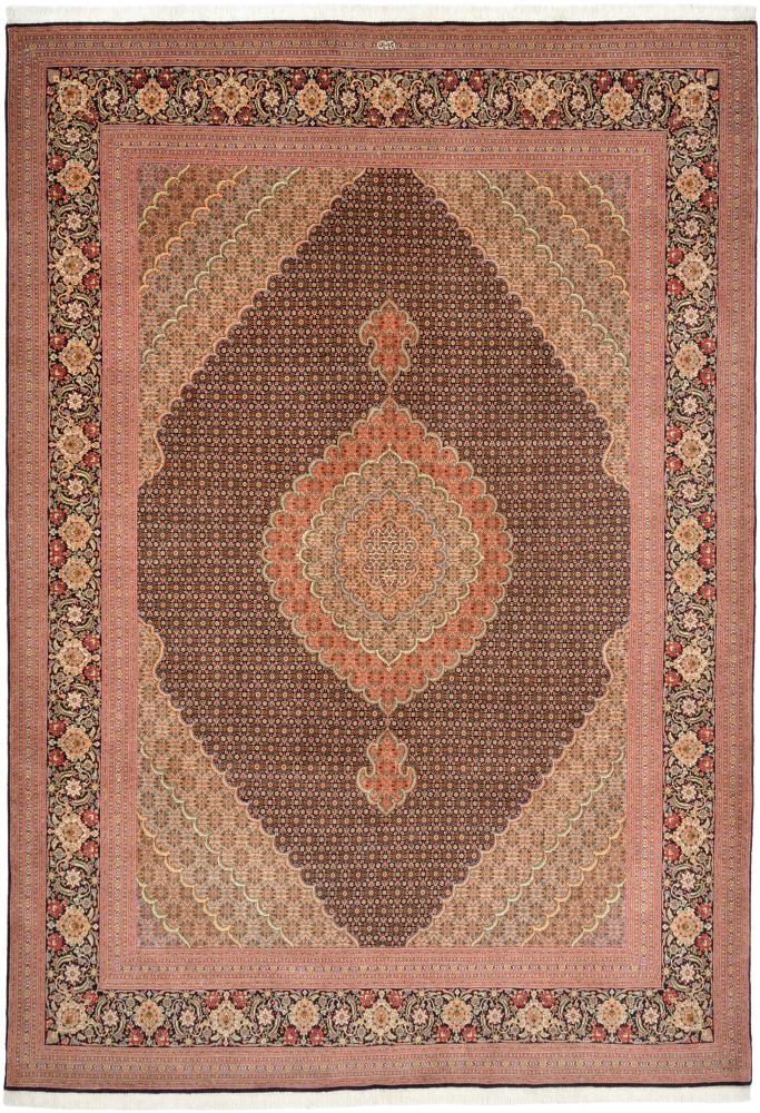 Tapete persa Tabriz Mahi 358x251 358x251, Tapete persa Atado à mão