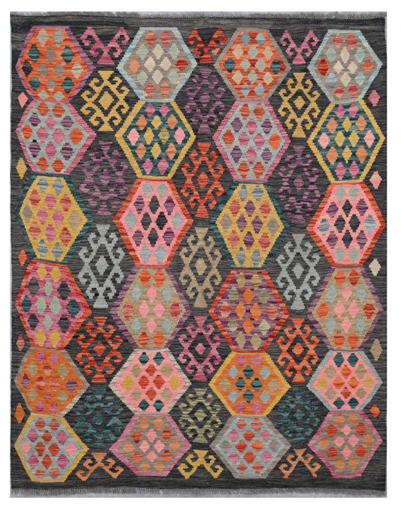 Tappeto Afgano Kilim Afghan 204x166 204x166, Tappeto persiano Tessuto a mano