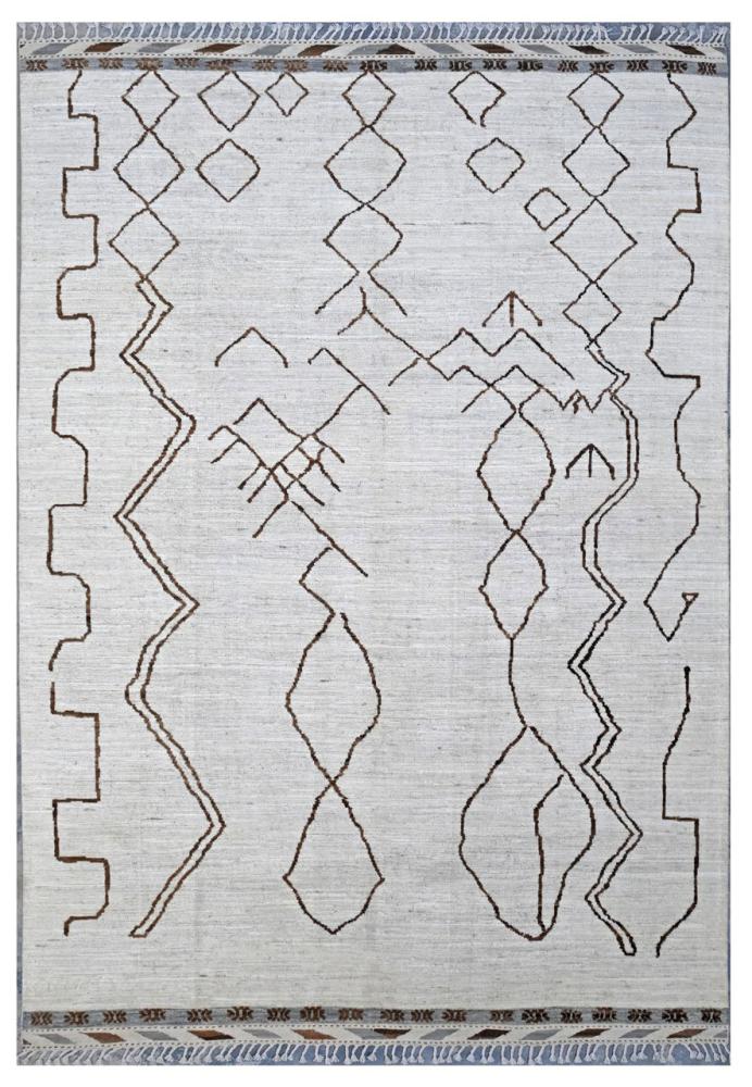 Pakistani rug Berber Contemporary 340x250 340x250, Persian rug Hand-knotted