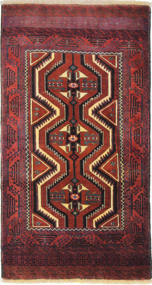Perzisch tapijt Baluch 197x107 197x107, Perzisch tapijt Handgeknoopte