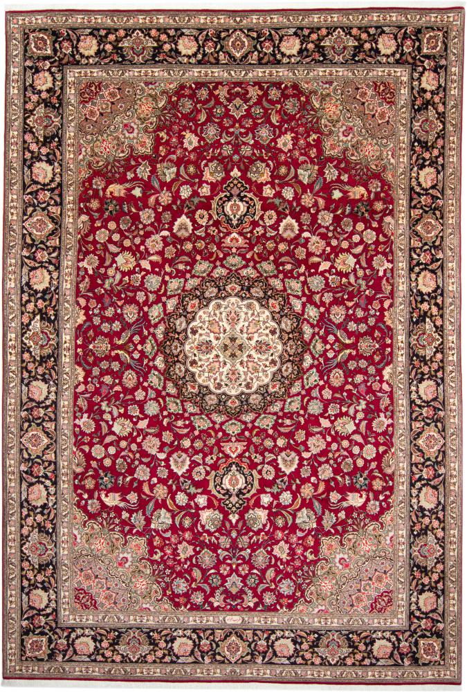 Tapete persa Tabriz 50Raj 363x248 363x248, Tapete persa Atado à mão