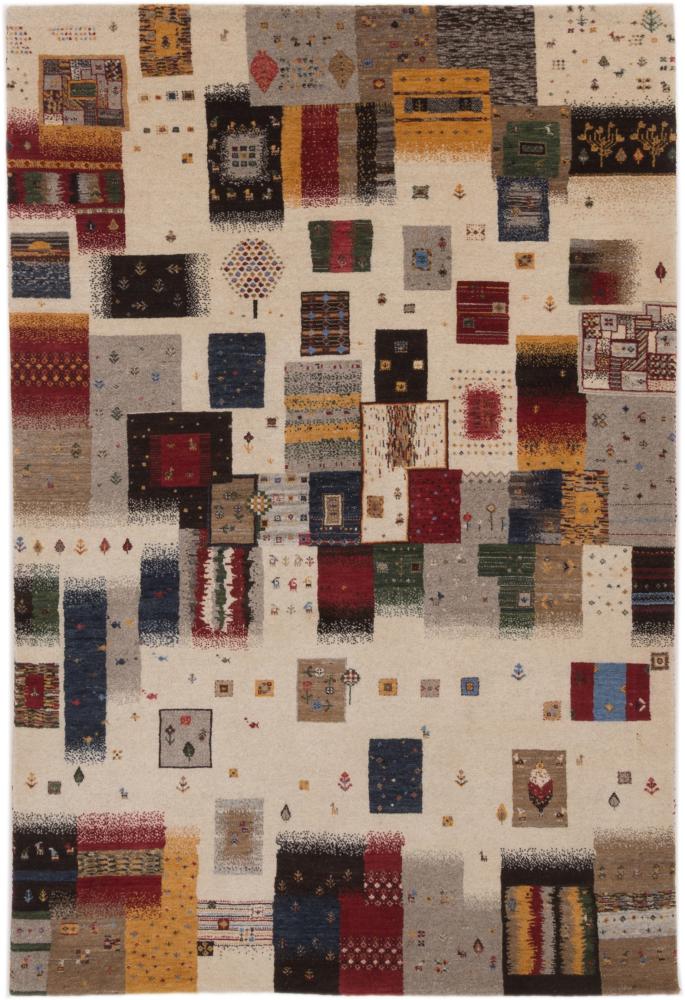 Indiaas tapijt Gabbeh Loribaft 200x133 200x133, Perzisch tapijt Handgeknoopte